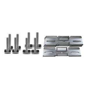 Cutii Portbagaj - Accesorii Cutii Portbagaj, Kit prindere cutie portbagaj Menabo Mania 320/Marathon, sistem T - autogedal.ro