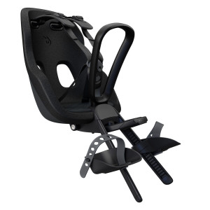 Transport copii Negru Antracit , Scaun pentru copii, cu montare pe bicicleta in fata - Thule Yepp Nexxt 2 Mini Front mounted, Midnight Black - autogedal.ro