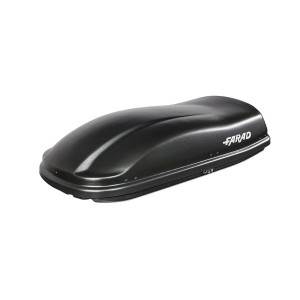 Cutii Portbagaj - Cu prindere pe bare transversale Farad , Cutie portbagaj Farad Marlin 400 Negru, 160x80x40 cm, 400 Litri - autogedal.ro