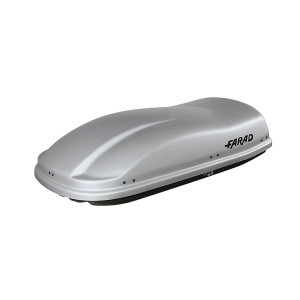 Cutii Portbagaj - Cu prindere pe bare transversale Farad , Cutie portbagaj Farad Marlin 400 Gri, 160x80x40 cm, 400 Litri - autogedal.ro