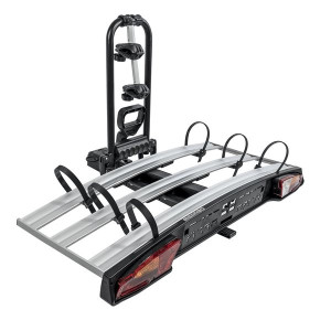 Suporturi biciclete - Pe Carligul De Remorcare, Suport biciclete Menabo Alcor 3 pentru 3 biciclete cu prindere pe carligul de remorcare - autogedal.ro