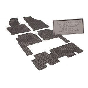 Covorase auto Kia Negru , Covorase auto KIA Sorento 7 locuri 2009-2012 Rigum - autogedal.ro