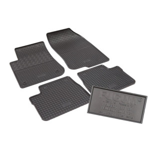 Covorase auto Peugeot 208 Negru , Covorase auto PEUGEOT 208 2012-2019 Rigum - autogedal.ro