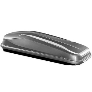 Cutii Portbagaj Gri/Negru , Cutie portbagaj Aleo EasyLine 430 Grey Nardo/Black 77.03.NA - autogedal.ro