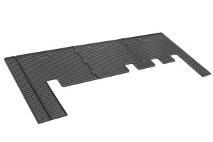 Covorase auto Ford Transit Custom Negru , Covorase auto FORD Transit Custom 2013-2018 Randul 2 Rigum - autogedal.ro