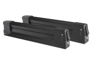 Suporturi ski-uri - Pe bare transversale, Suport schi snowboard Menabo Yelo 4 Black pe bare transversale, 4 perechi ski / 2 snowboard - autogedal.ro