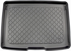 Tavite portbagaj auto Ford Focus Hatchback Negru , Tavita portbagaj Ford Focus IV Hatchback 2018-prezent cu roata de rezerva standard Aristar GRD - autogedal.ro