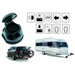 Accesorii Remorcare Quasar , Instalatie Electrica Speciala TBM-G13 cu 13 Pini - autogedal.ro