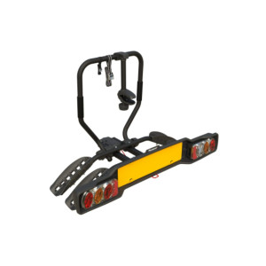 Suporturi biciclete - Pe Carligul De Remorcare, Suport 2 biciclete Peruzzo Siena 668N cu prindere pe carligul de remorcare, Negru - autogedal.ro