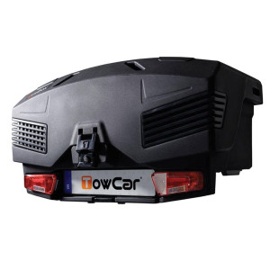 Cutii Portbagaj Aragon , Cutie portbagaj pe carligul de remorcare TowBox Evo, Urban Negru - autogedal.ro