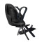 Scaun pentru copii, Thule Yepp 2 Mini Midnight Black Front mounted, cu montare pe bicicleta in fata