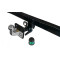 Carlig de remorcare Mitsubishi L200 Pick-Up 2009-2015 Flansa 2 suruburi Demontabil Orizontal Umbra Rimorchi