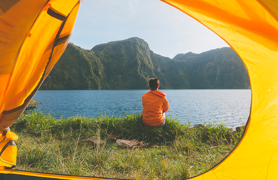 camping cort apa munte