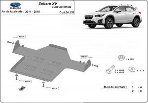 Scuturi Metalice Auto, Scut metalic cutie de viteze Automata Subaru XV 2012-2017 - autogedal.ro
