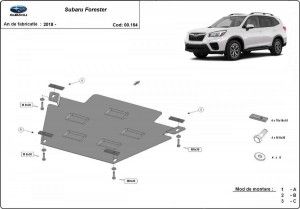 Scuturi Metalice Auto Subaru Forester, Scut metalic cutie de viteze Subaru Forester 2019-prezent - autogedal.ro