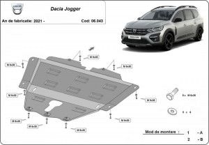 Default Category, Scut motor metalic Dacia Jogger 2021-prezent - autogedal.ro