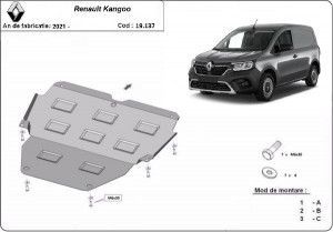 Scuturi Metalice Auto Renault, Scut motor metalic Renault Kangoo 2021-prezent - autogedal.ro