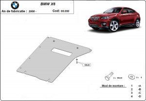 Scuturi Metalice Auto BMW, Scut metalic pentru cutia de viteze Bmw X6 E71 2008-2014 - autogedal.ro