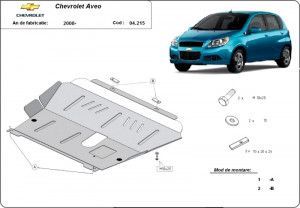Scuturi Metalice Auto Chevrolet Aveo, Scut motor metalic Chevrolet Aveo 2008-2011 - autogedal.ro