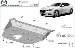 Scuturi Metalice Auto, Scut motor metalic Mazda Axela 2013-prezent - autogedal.ro