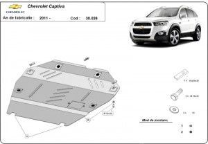 Scuturi Metalice Auto Chevrolet Captiva, Scut motor metalic Chevrolet Captiva 2011-2018 - autogedal.ro