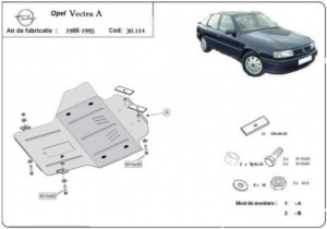 Scuturi Metalice Auto Opel Vectra, Scut motor metalic Opel Vectra A 1988-1995 - autogedal.ro