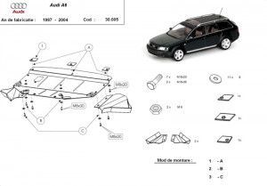 Default Category, Scut motor metalic Audi A6 C5 1997-2004 - autogedal.ro