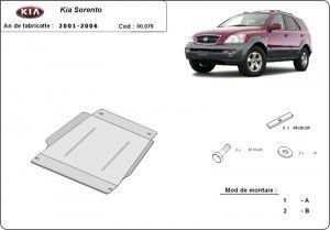 Scuturi metalice auto Kia Sorento, Scut metalic cutie de viteze Kia Sorento 2002-2006 - autogedal.ro